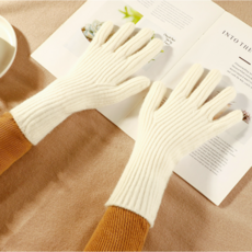 스마트폰 터치 장갑 여자 손가락 구멍 핸드폰 니트 핑거 홀