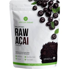 아사이베리 100% USDA 유기농 파우더 40회 분량 200g, 1개