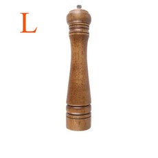 나무 후추 연마 갈이 갈기 소금 밀 향신료 주방 요리 도구, 2.Pepper Grinder-L