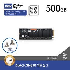 wdblacksn850히트싱크