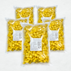 국내산 냉동 꿀고구마 큐브 다이스 17mm, 5개, 탈피 2kg