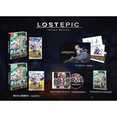 LOST EPIC -Deluxe Edition- -PS5 Amazon.co.jp限定 식메탈릭 카드 동봉 특전 특장 BOX 사운드트랙 아트북 아크릴 스탠드 동봉
