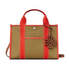 [토리버치] TWILL SMALL TORY 토트백 142577 200 CUMIN [TOB5