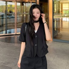 모어렌 데오르 타이 싱글 반팔 자켓