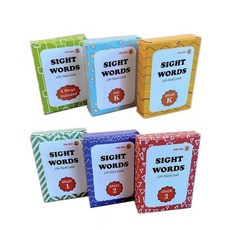 국제학교 교재 Sight words 사이트워드카드