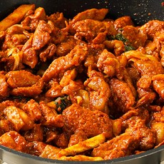 명물 춘천 닭갈비 500g x 3팩 (1.5kg) 대용량 닭다리살 양념, 3개, 500mg