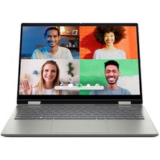 델 2022 Inspiron 14 7425 2 in 1 노트북 14, 페블 그린, DN7425A-WH03KR, 라이젠7, 512GB, 16GB, WIN11 Home