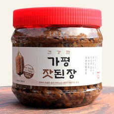 가평잣된장 국산콩 3년숙성 1kg 맛있는 집된장 재래식 시골 조선 묵은저염 건강한 전통된장, 1개, 500g, 7년