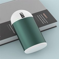 충전식손난로 휴대용 양면 겨울 소형 usb 넥히터 무선 보조배터리 손난로 전기 핫팩 64, n12-로즈 골드 5000mAh