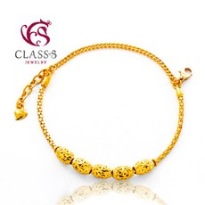 순금컷팅볼팔찌