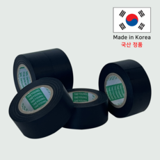 국산 전기절연 테이프 25mmX20M PVC 배선 케이블 자동차, 5개