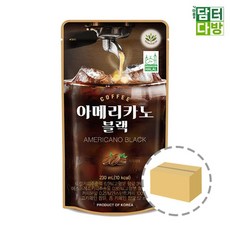 BG발란스그로우 아메리카노 블랙 230ml 1BOX 50팩, 50개
