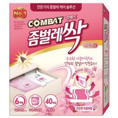 컴배트 좀벌레싹 서랍장용 아로마향 방충제 40p