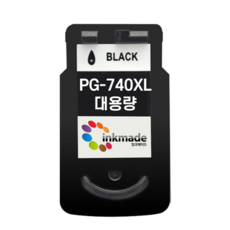 캐논 PG-740XL CL-741XL 대용량 재생잉크 MG3670 MG3570 MX537 MX477 MG2270 MG2170 MX397 TS5170 MG4270, 1. 검정대용량재생잉크, 1개