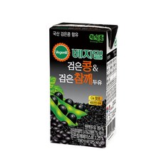 (JS) 정식품 검은콩 검은참깨 두유 190ml 64팩