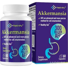 Keptrohy 3000억 AFU 아커만시아 유산균 유익균 무시니필라 생균 GLP1 60캡슐, 1개, 60개