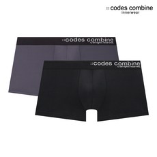 빅로고 아웃밴드 드로즈 2PACK (BK/GY)