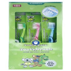 블루밍파파 코알라팔스 칫솔, 3개, 3개입, 혼합색상