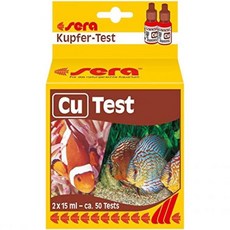 혈청 구리시험 Cu 15ml 0.5fl.oz. 수족관 테스트 키트, 1개