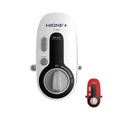 하이원플러스 가스 차단기 멜로디형 K-300, 화이트, 1개