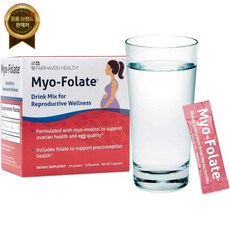 Fairhaven Health Myo-Folate Powder - 1일 1개 여성 생식력 보충제 난소 건강 및 난자 품질 Myo-이노시톨 2000mg Methylpolate 3