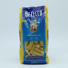 원통모양 파스타면 리가토니 24번 500g (W9AB904), 1개
