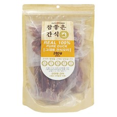 헬로도기 반려동물 참좋은 간식 300g, 건식오리, 6개 - 참좋은간식