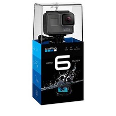 고프로 HERO6 Black 4K 액션 카메라 (Renewed) GoPro HERO6 Black 4K Action, 상세내용참조