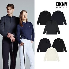 [DKNY GOLF] 24SS 긴팔 카라 티셔츠 남녀 3종세트 택1