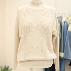 샤틴 NC09 패턴 너틀넥 니트 S204C974A