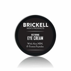 Brickell (미국직배) 남성용 아이크림 15ml Men's Restoring Eye Cream for Men Natural and Organic Anti Aging Balm, 1개