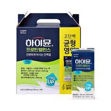 하이뮨 프로틴 밸런스 저당 음료, 190ml, 16개