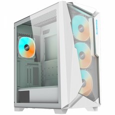 GIGABYTE C301 GLASS V2 WHITE, 블랙, 1개