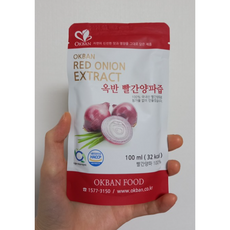 [국내산] 옥반식품 무안 빨간양파즙, 100ml, 30포