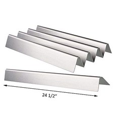 QuliMetal 7540 24.5 Inches Flavor Bars for Weber Genesis 300 Series E310 E320 S310 S320 (with S, 24.5", 1개