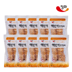 정화식품 맥반석오징어, 10개, 35g