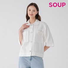 SOUP 반팔 데님 자켓 (SY4DJV2) - sz9jklp30현대백화점더현대닷컴천호점soup숲루즈핏정장자켓