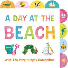 A Day at the Beach with the Very Hungry Caterpillar: A Tabbed Board Book, World of Eric Carle