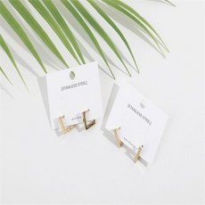 미니골드원터치귀걸이