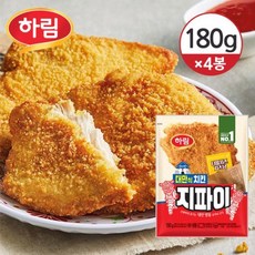 [냉동] 하림 대만식 치킨 지파이 180g 지파이 170g+더블치즈치즈닝 10g 4개, 없음