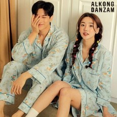 커플잠옷긴팔디즈니