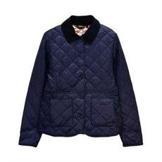 바버 바버 여성 데브론 퀼팅자켓 Deveron Quilt_ Navy