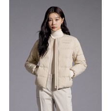 (국내매장판) 디스커버리 픽토르U 구스다운 여성 경량패딩 L/BEIGE
