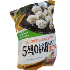 풀무원 오색야채&고기물만두1000g 아이스포장무료, 1kg, 1개