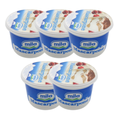 마스카포네 치즈 500g 5개 생치즈 mascarpone cheese 티라미수 디저트 커피숍 카페 식자재 식재료 업소용 자연치즈