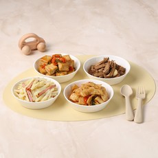 수미푸드몰 어린이 아이 반찬 세트 600g 4가지 돼지고기장조림+두부조림+쌀어묵볶음+감자채햄볶음, 1개
