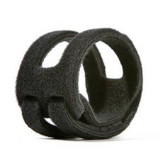 WristWidget 손목 근력 지원 밴드 BLACK, 2개