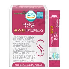 낙산균 포스트바이오틱스 슬림-S 여성유산균 치커리추출분말 차전자피 유산균 3g 30포, 90g, 1개