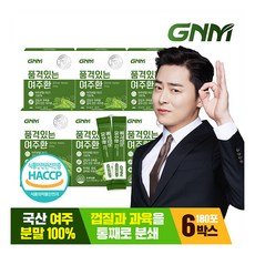 [GNM자연의품격] 품격있는 국산 여주환 스틱 3g x 6박스 (총 180포)/여주 분말, 90g, 6개