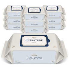 베베숲물티슈시그니처블루